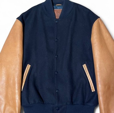 Golden Bear Vintage Varsity Jacket Made In USA Rare Size Large
