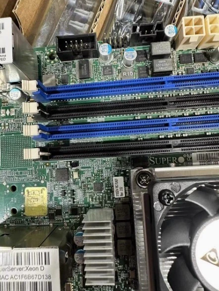 for SupermicroX10SDV-16C-TLN2F server ITX Motherboard XEON D1581 dual 10 Gigabit - Image 4 of 4