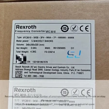 New Rexroth R912005095 VFC3610-5K50-3P4-MNA-7P-NNNNN-NNNN Frequency Converter