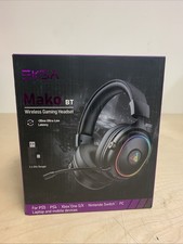 EKSA Mako BT Wireless Gaming Headphones with Detachable Microphone 30ms Latency