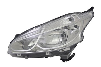 Scheinwerfer links für Peugeot 208 H7 / H7 / W21/5W 2012- LWR Tagfahrlicht