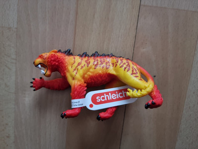 Schleich 70148 - Eldrador Creatures, Lavatiger, Länge: 13,5 cm