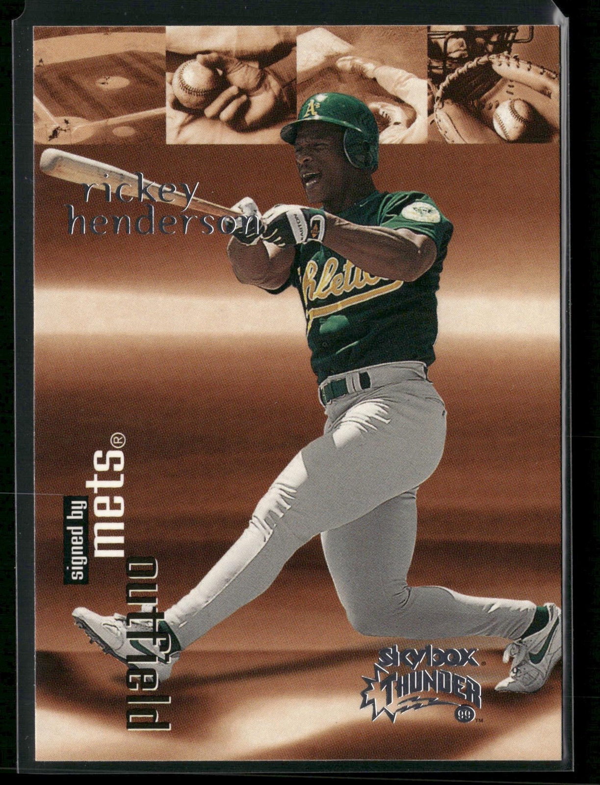 1999 SkyBox Thunder #143 Rickey Henderson