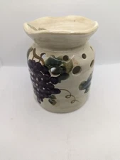 Linens-N-Things Tabletops Unlimited Chianti Wine Grape Bunch Candle Tart Burner