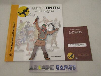 Figurine Tintin – Taupe Au Regard Perçant – Moulinsart – Collection Officielle – Neuve