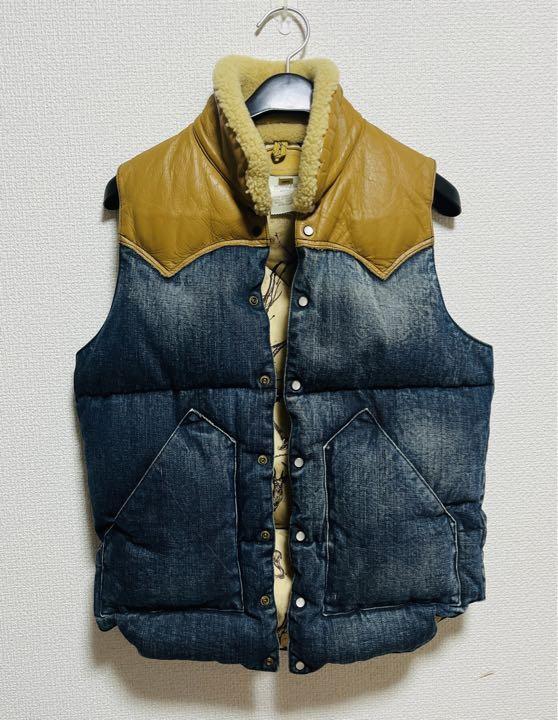 ROCKY MOUNTAIN nowartt The DUFFER of St.GEORGE Down Vest Size 36  