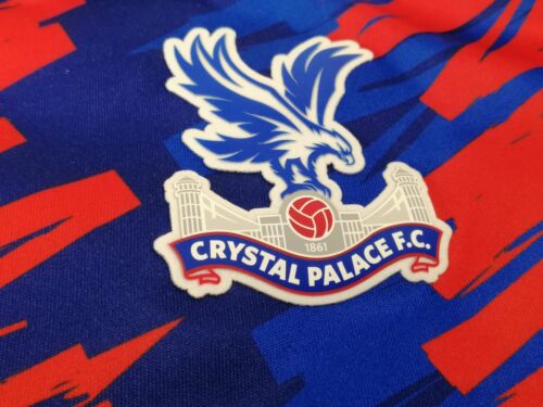 Crystal Palace 2022 - 2023 home football shirt jersey camiseta Macron size M - L - Picture 5 of 6