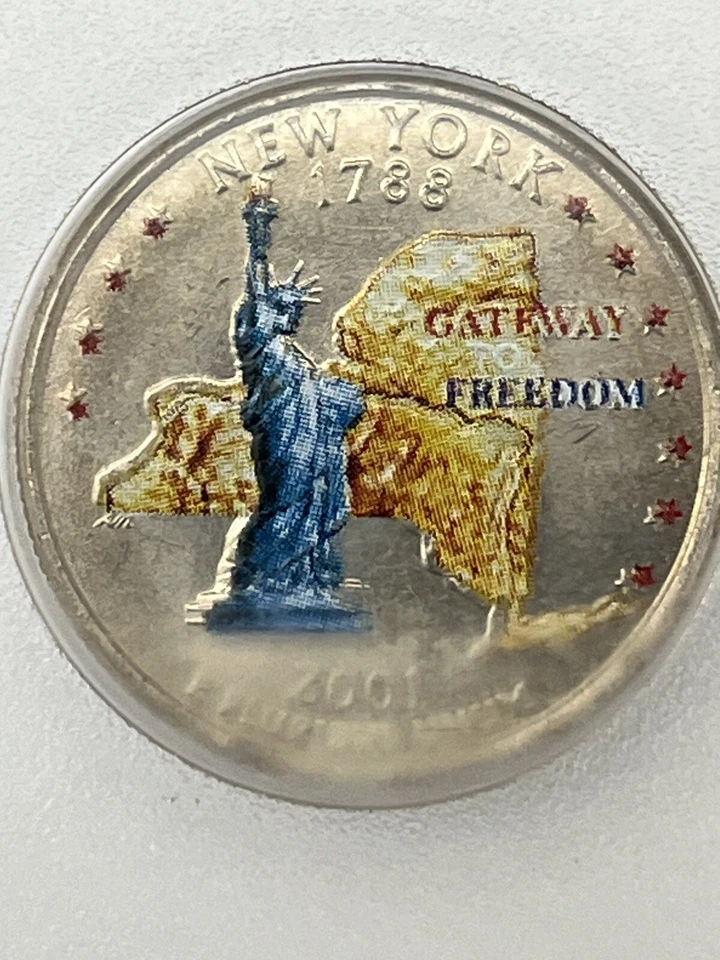 2001 Quarter AMA World's Fair of Money 111th Annv Convention, NY July 31 - Aug 4 - Image 3 of 4