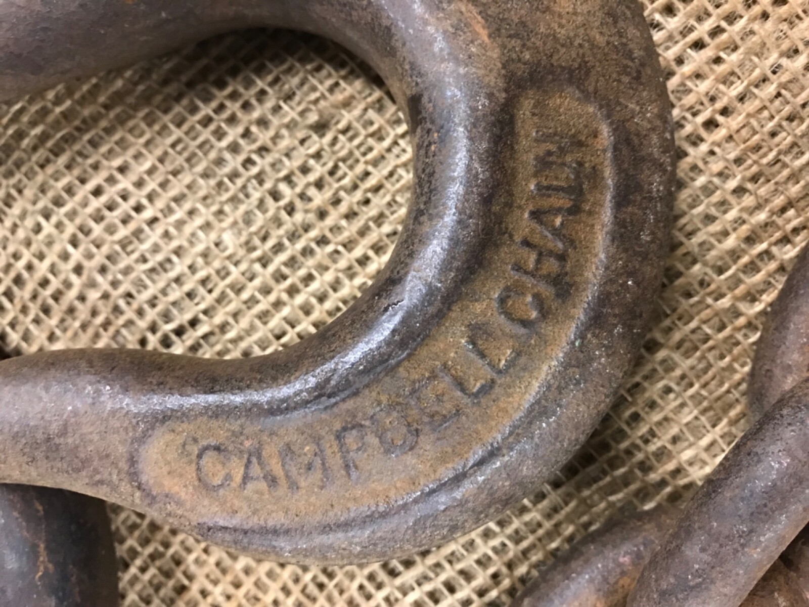 Heavy Duty CAMPBELL -  5' Lifting Chain w/Hammerlock Joints