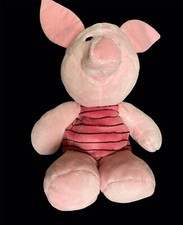 DisneyWinnie The Pooh friend Pink Piglet 13  stuffed soft toy EUC