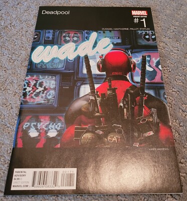 Deadpool #1 HIP HOP VARIANT 2016 Marvel VF/NM