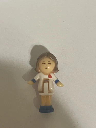 VINTAGE 1990 BLUEBIRD POLLY POCKET HAIR SALON REPLACEMENT PIXIE DOLL GIRL FIGURE