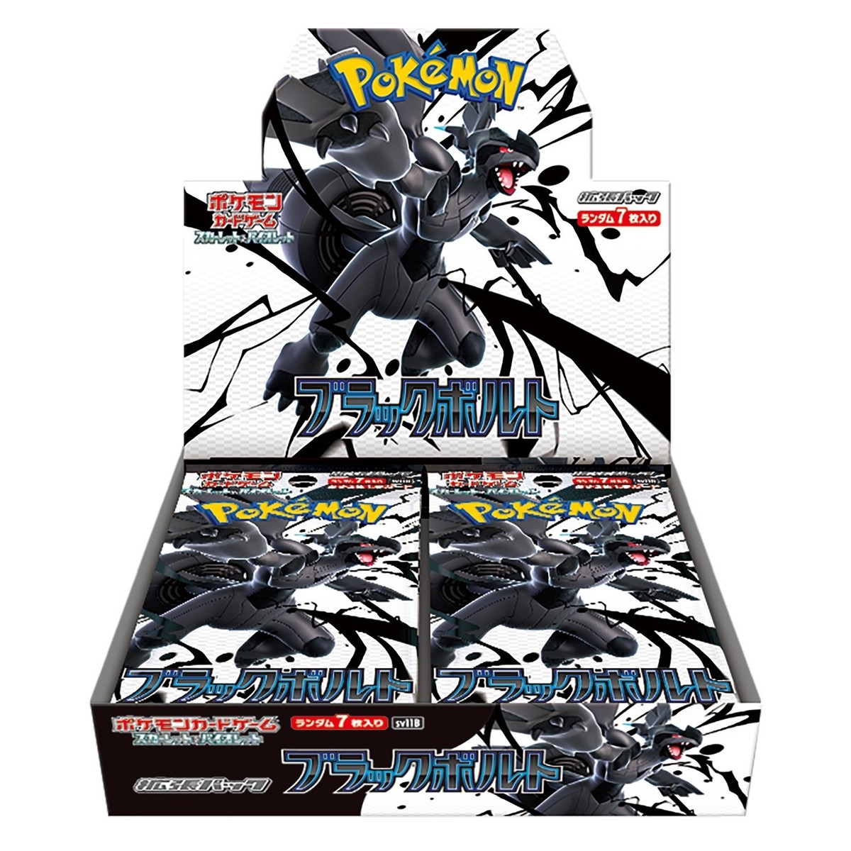 ブラックボルト1box Black Bolt Booster Box Pokemon Card SV11B Japanese No shrink