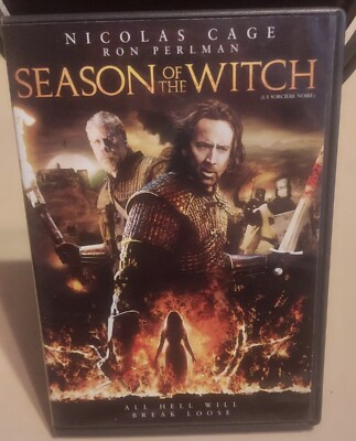 SEASON OF THE WITCH LA SORCIERE NOIRE DVD MOVIE 2011 NICOLAS CAGE RON PERLMAN