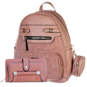 designer pink backpack