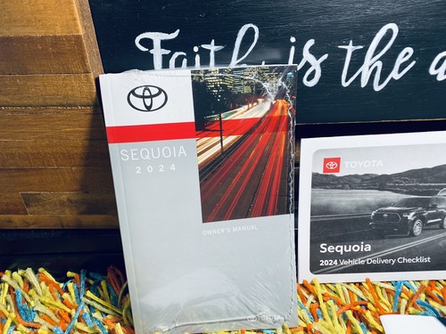 ⭕️ 2024 TOYOTA SEQUOIA OWNERS MANUAL + NAVI BK SR5 PLATINUM LIMITED CAPSTONE TRD - Picture 2 of 4