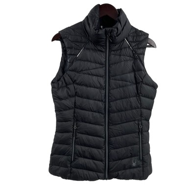 Spyder Womens Timeless Down Vest Black 