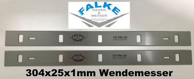 6 PIECE METABO HC300 PLANER BLADES 304x25x1mm 