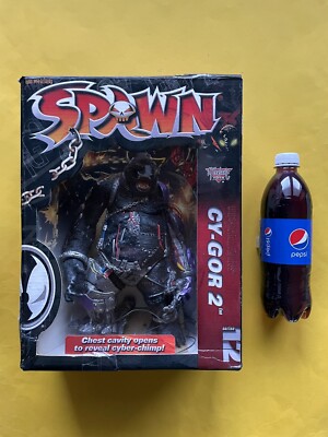 SPAWN Figur CY GOR 2 I Set OVP Box w NEU Comic Mc FARLANE Toys 1998 Ultra ACTION