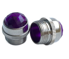X1 BOUTON JEWEL VIOLET FENDER POUR AMPLI TYPE FENDER  / X1 PURPLE LAMP JEWEL AMP