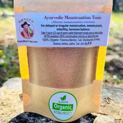 HERB MAN TEAS Menstruation Tonic - For Absent Menstruation #38