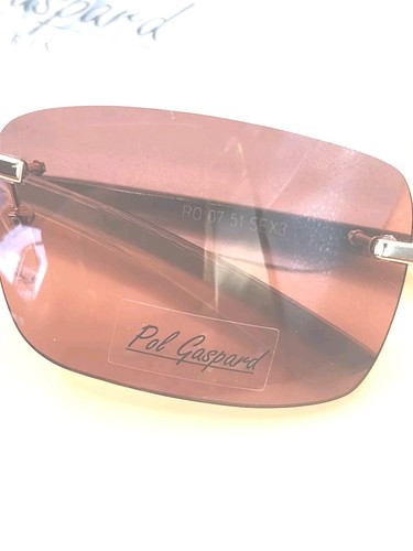POL GASPARD Eyeglasses Sunglasses Frames 22kt Gold Plated. Ro 07 51 Se X3 - Picture 10 of 13