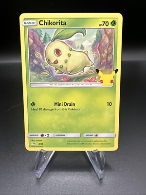 Chikorita - 2/25 McDonald's Collection 2021 - Pokmon TCG | eBay Chikorita - 2/25 McDonald's Collection 2021 - Pokmon TCG | eBay