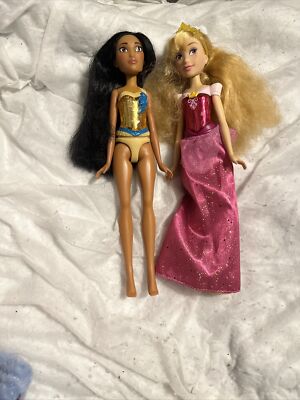 Disney Princess Royal Shimmer 11 Zoll Puppen Pocahontas, Aurora
