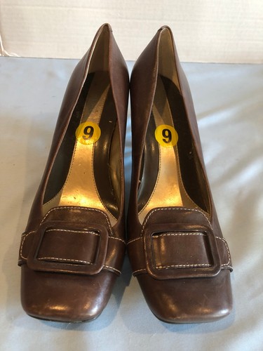 LOTE de 3 tacones para mujer talla 9M - negros y marrones - Nine West & Enzo Angiolini #SHS - Imagen 2 de 24