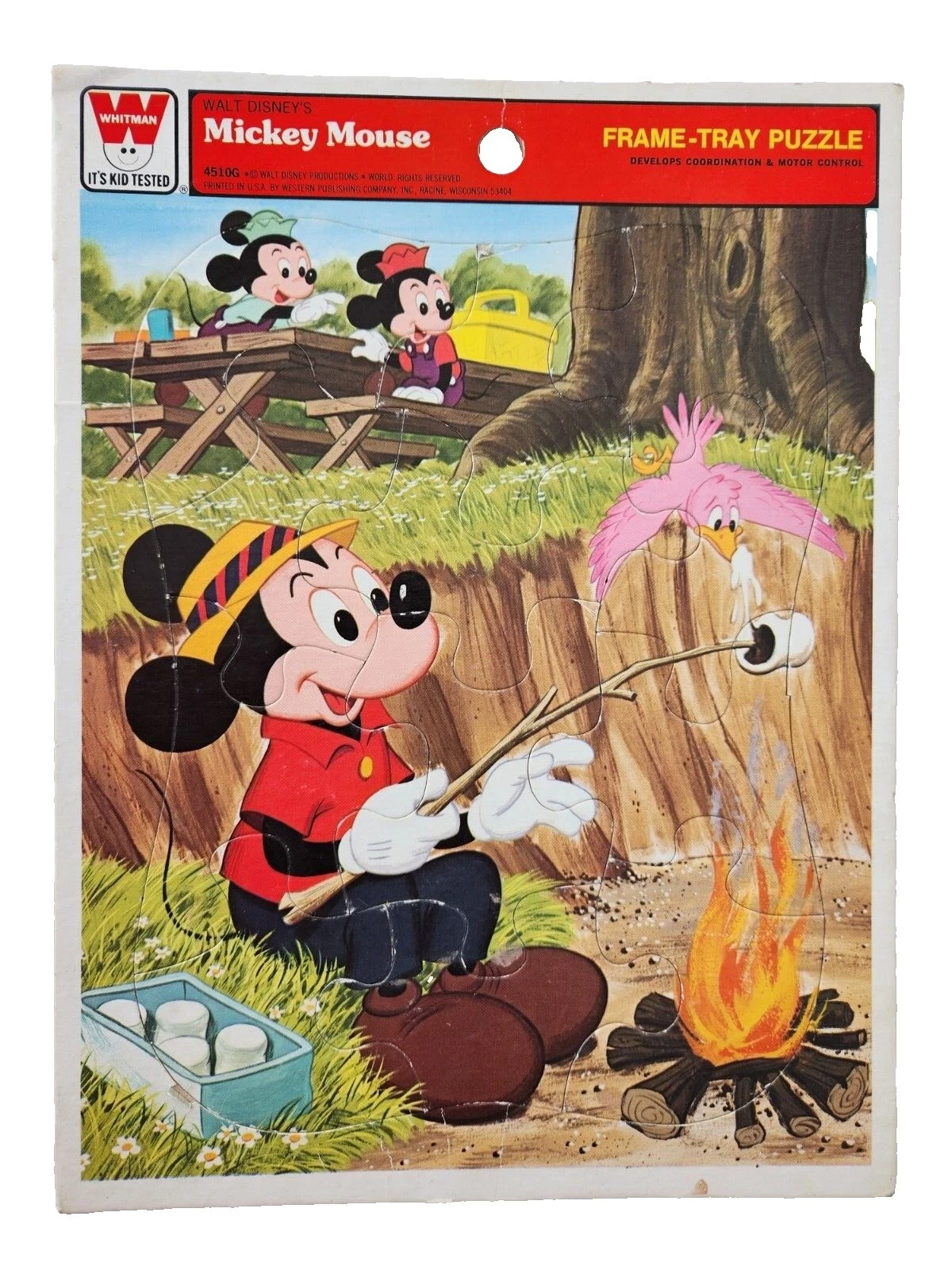 Whitman Mickey Mouse & Friends 8-11 Years Puzzles