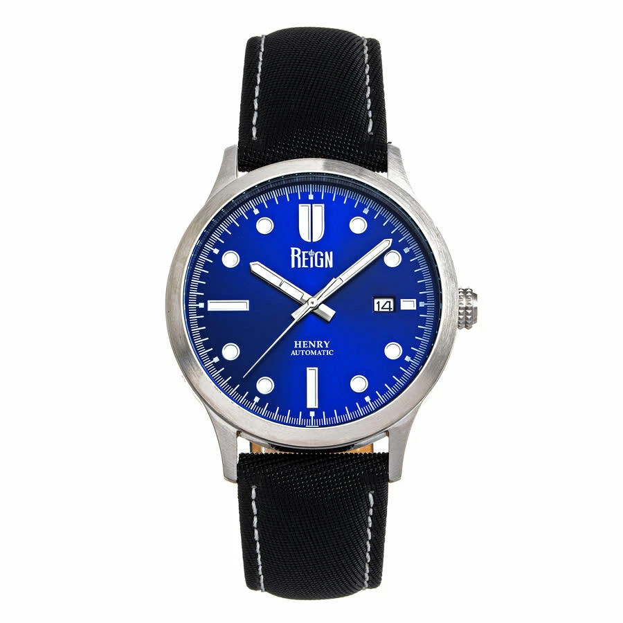 Reign Henry Automatic Blue Dial Men s Watch REIRN6204 eBay