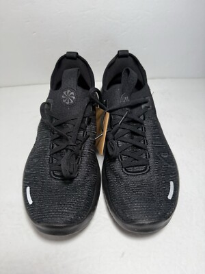 New Nike Free Run Flyknit Next Nature Triple Black Men display picture 1