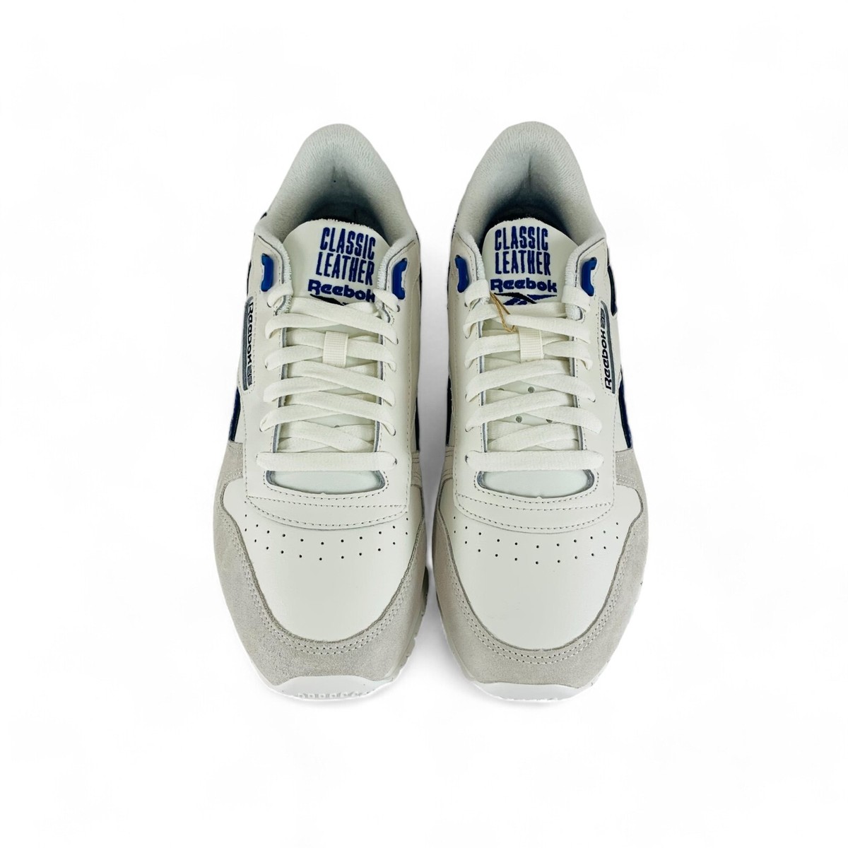 Reebok Classic Leather Men's Shoes Chalk Vector Blue