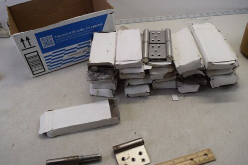~50 silver color ~5´´ flag hinges. heavy duty door cabinet hinges