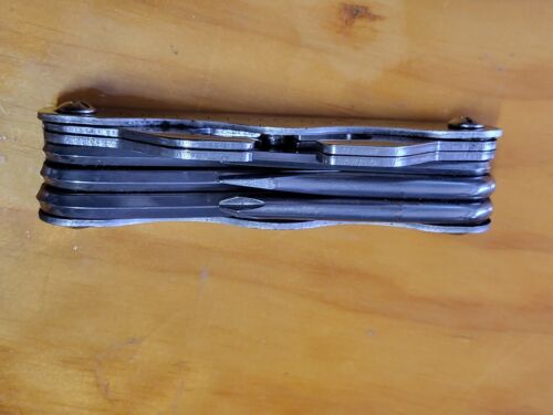Stainless Steel American Cycle Multi Tool Philip Allen Wrench Foldable - Picture 7 of 12
