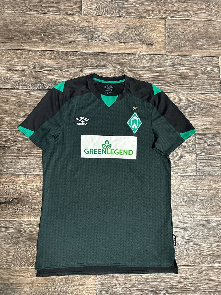Umbro Werder Bremen Germany 2021/2022 Green Third Football jersey