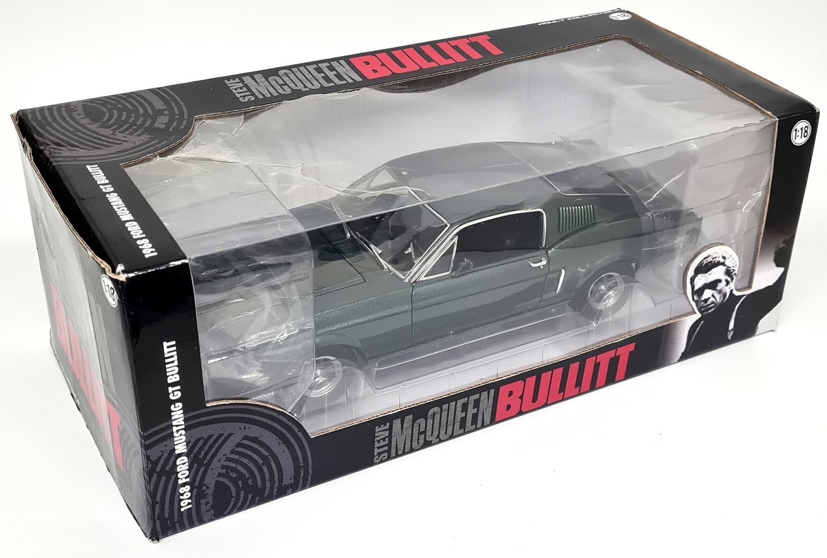 Greenlight 1/18 Bullitt '68 Ford Mustang GT 390 Steve