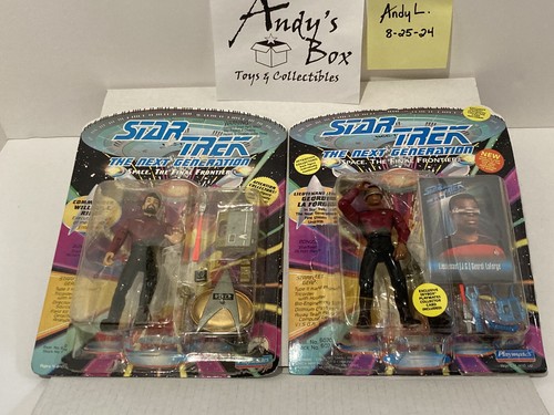 1993 Playmates Star Trek: TNG ENTERPRISE D Bridge Playset und Command Crew - Bild 4 von 24