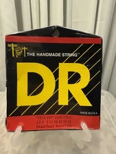 DR LT-9 Tite Fit Electric Guitar Strings 9-42 Nickel Plated Round Core NEW