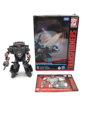 Transformers Studio Series The Last Knight #50 WWll Hot Rod Deluxe Figure USED