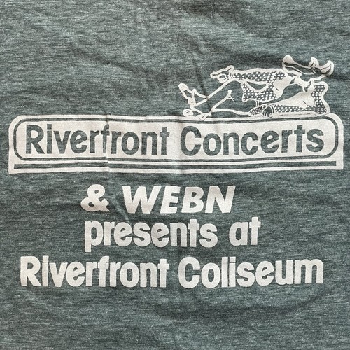 Vintage 70s Emerson Lake Palmer Shirt ELP Band Tour Rock Prog Cincinnati Ringer - Picture 6 of 9