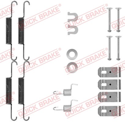 Quick Brake 105-0895 ZubehÖRsatz, Feststellbremsbacken Hinterachse FÜR Honda-image
