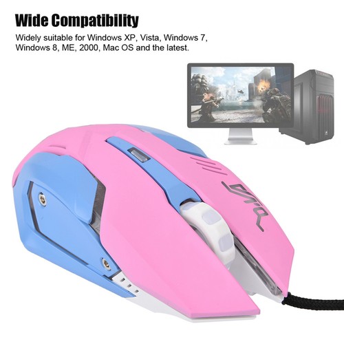 3200DPI High Sensitivity Gaming Mouse Comfortable Grasping Wired Gaming Mous Fit - Picture 5 of 12