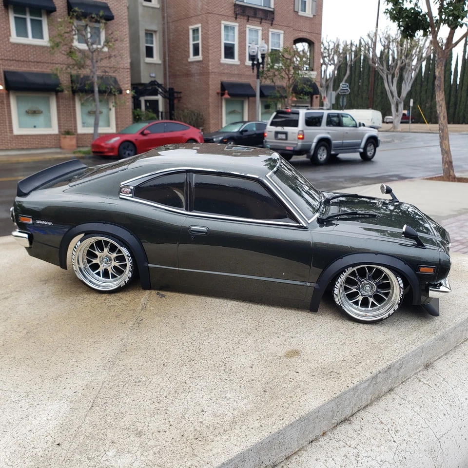 200mm 1/10 Custom KYOSHO MAZDA RX3 4Tec-2  RDS HPI Apex2 MST TT02 Body Only - Image 3 of 4