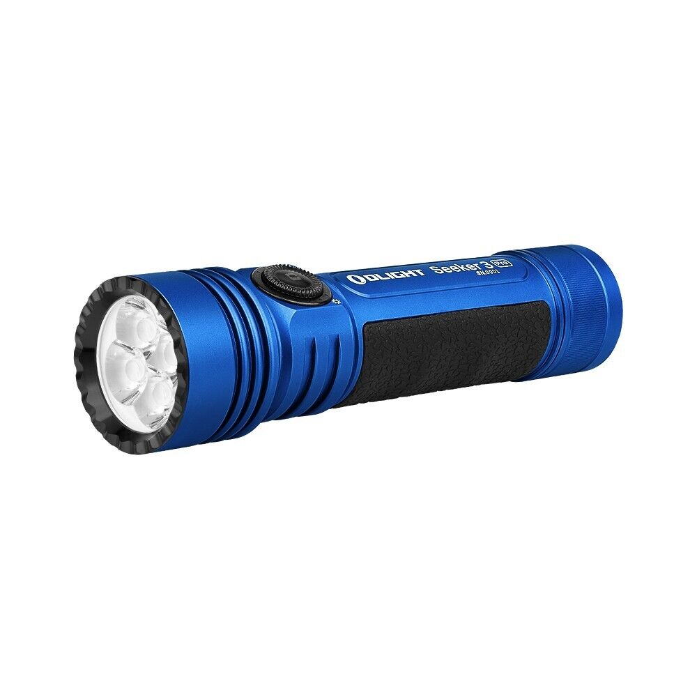 Olight Seeker 3 Pro Blue Rechargeable Floodlight Flashlight Olight Seeker 3 Pro Blue Rechargeable Floodlight Flashlight