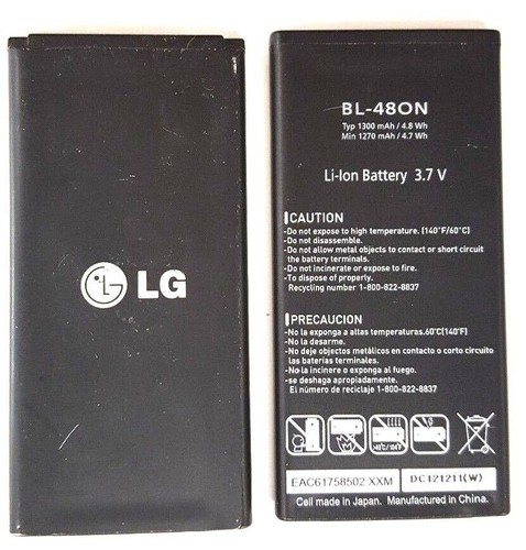 Battery Replacement BL-48ON BL-480N 1300mAh For LG AS695 MS695 BL480n - Picture 11 of 12