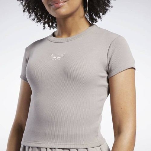 T-shirt femme Reebok Classics nervuré vendu XS