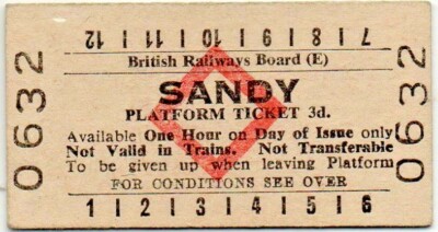 BRB(E) Platform Ticket Sandy 3d 