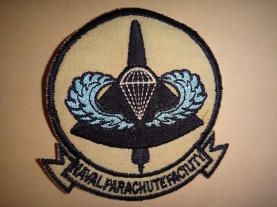 US Navy NAVAL PARACHUTE FACILITY Patch