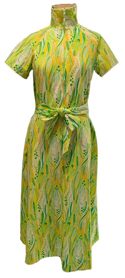 De colección Años 70 Para Mujer DAVID BROWN CALIFORNIA SS Cremallera Frontal Caftán - Talla S Foto 3 de 4